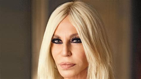 donatella versace top model|donatella versace today images.